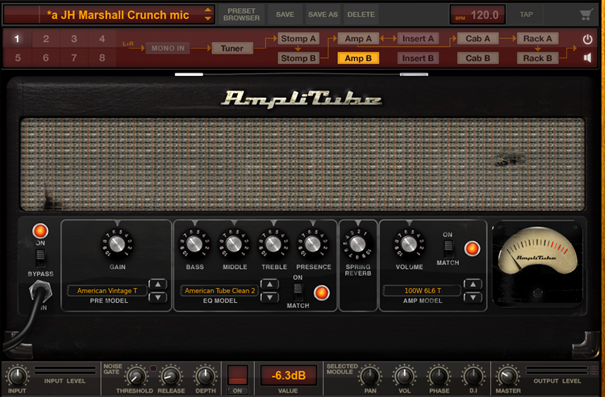 AmpliTube4 - getting started