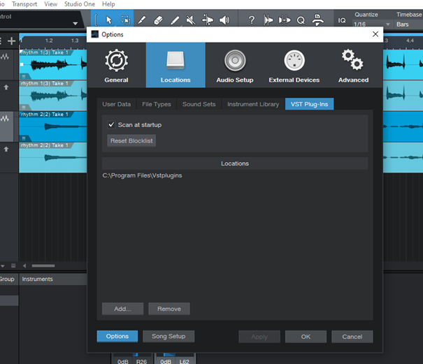 Studio One 5 - embedding VST