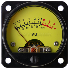 analog VU meter